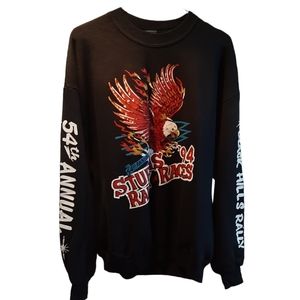 Vintage 1994 Sturgis Black Hills Rally Crew Neck Sweatshirt. Men's Size XL